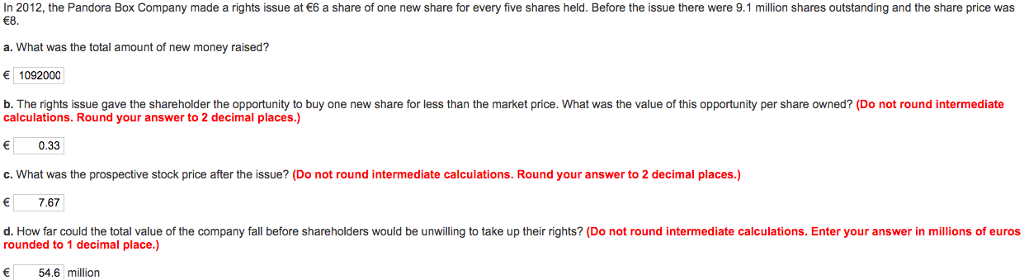 (I have the first 4 questions correct - please help with e-h.)
