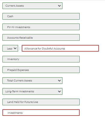 a different bank from the account with the cash balance. Assume that