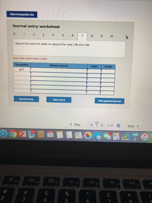 use of the following labor for the month. These wages were paid