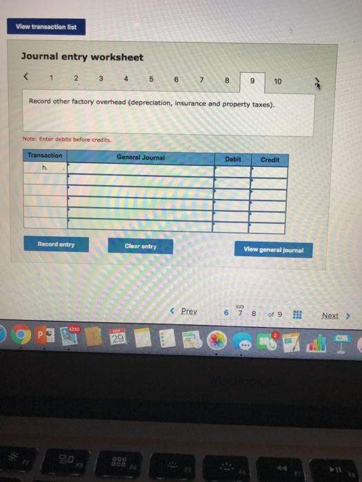 consultant to reprogram factory equipment d. Time tickets record use of the