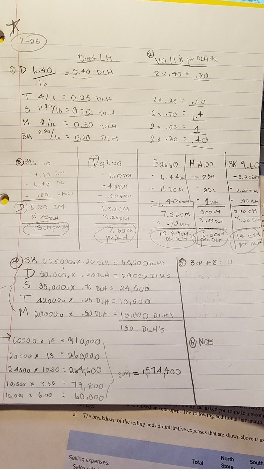 is my work so far, 1-4 are correct, I only need help