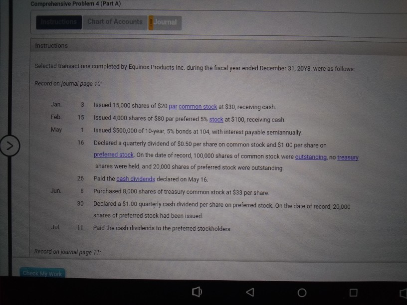 that follow were taken from the records of Equinox Products Inc. a.