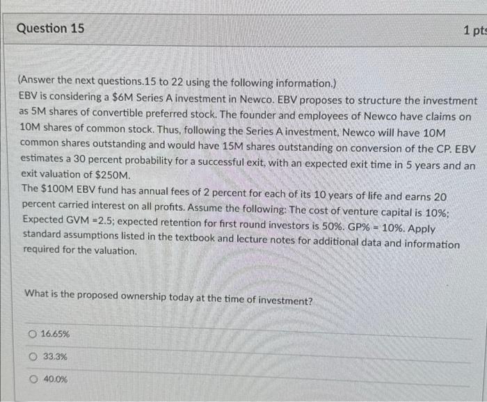  PLEASE ANSWER ALL ONLY I WILL UPVOTE (Answer the next questions.15