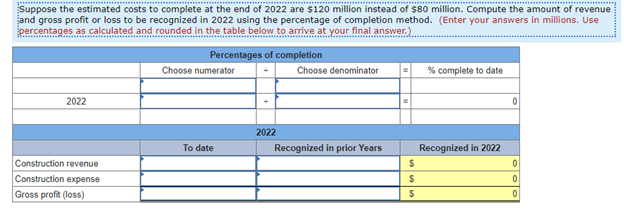 $320 million. The expected completion date is April 1, 2023, just in