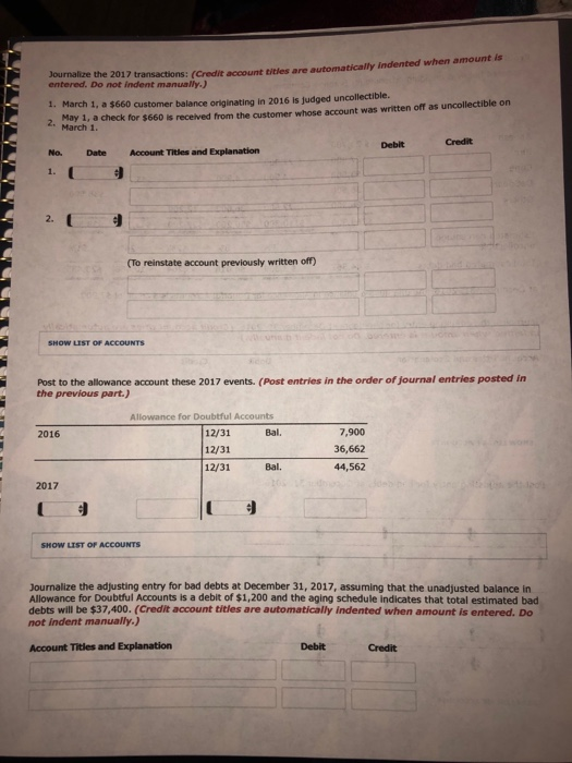Not Yet Due Number of Days Past Due Over 1-30 31-60 61-90