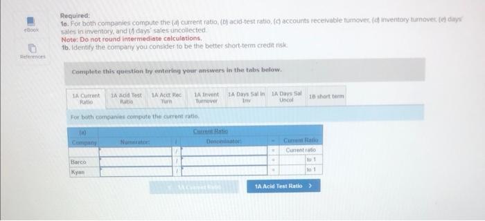 following information applies fo the questions displayed below] Summary information from the
