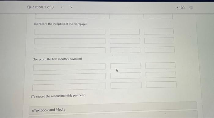 principal) are to be made at the end of each month. The