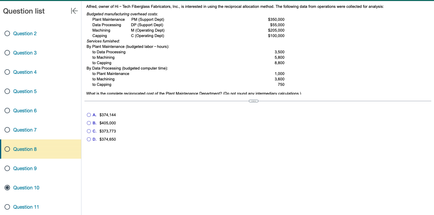 Alfred, owner of Hi Tech Fiberglass Fabricators, Inc., is interested in using