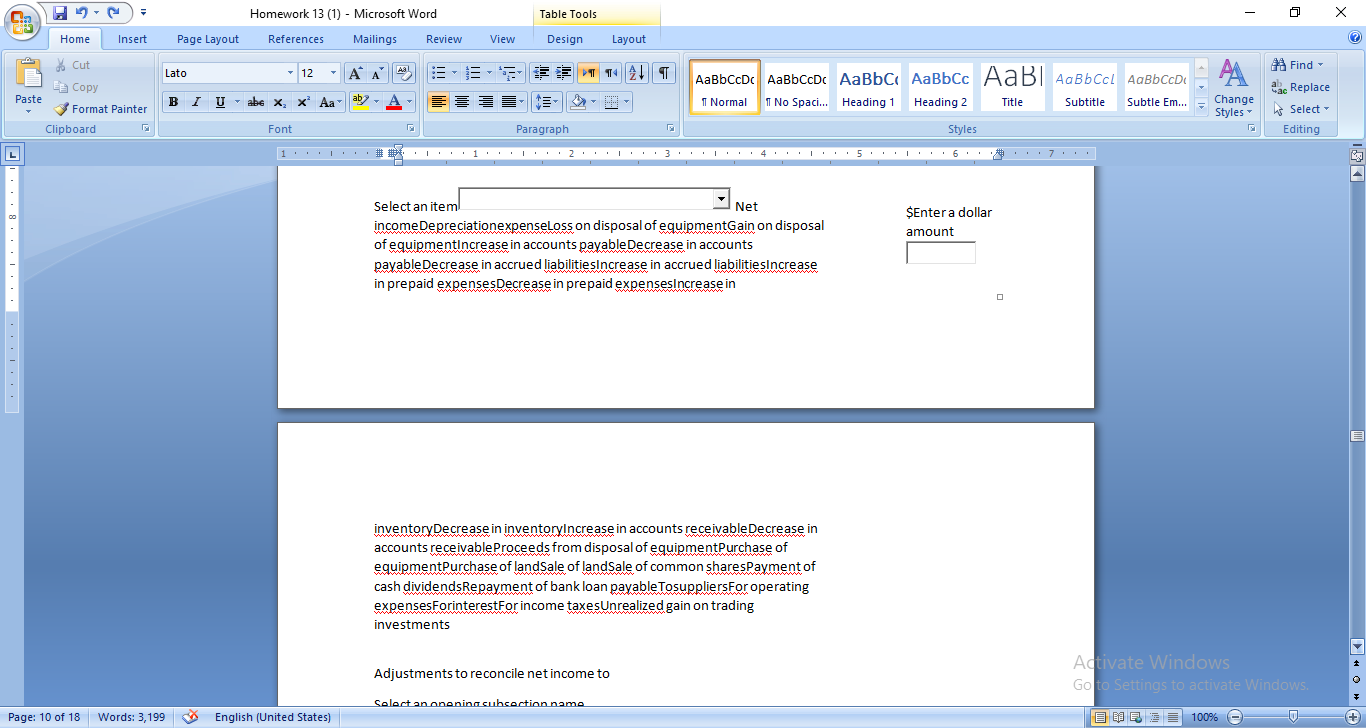 ET13 29- Font Paragraph III !!!!!! !!!!!!! bccDo . 1 Normal No