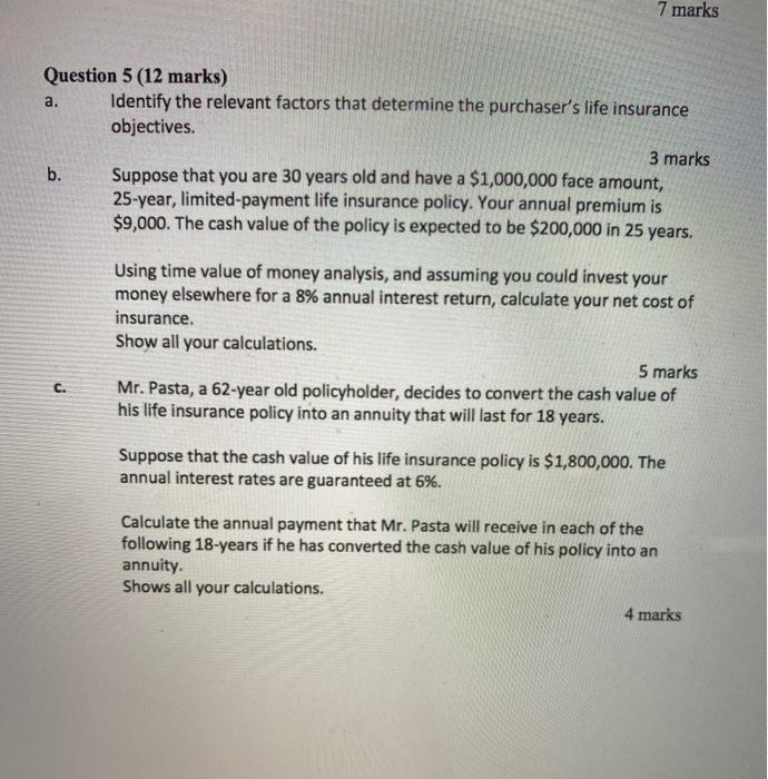  q12 7 marks a. Question 5 (12 marks) Identify the relevant