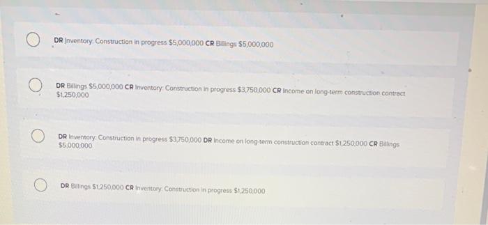 price of $5,000,000. This is a three-year project and the requirements for