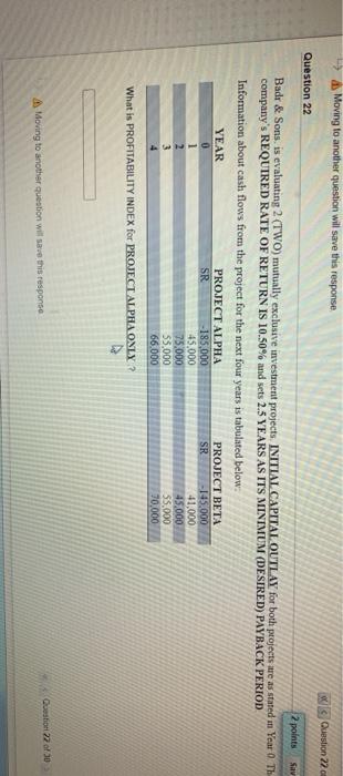  Moving to another question will save this response w Question 220