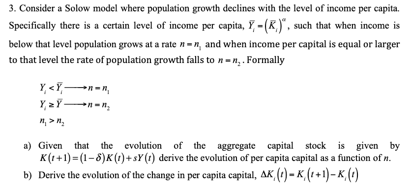 Can you help me with question B please = 3. Consider