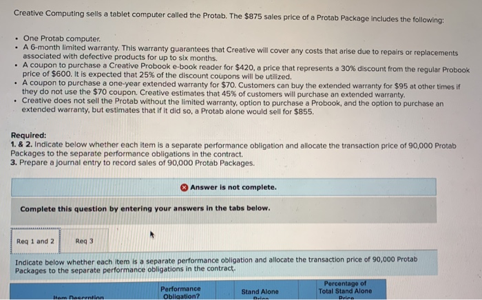  Creative Computing sells a tablet computer called the Protab. The $875