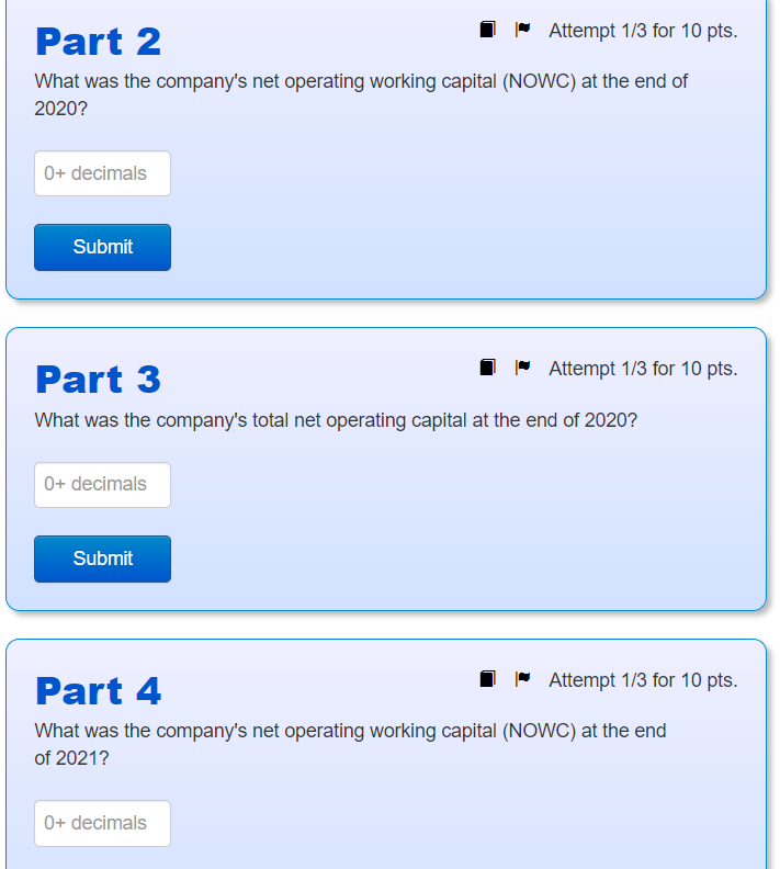 Dec. 31, 2020 and 2021. The company had an EBIT of $82,000