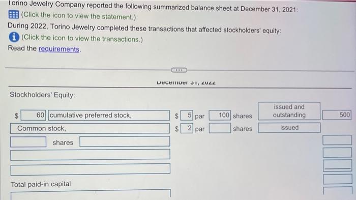 (Click the icon to view the transactions.) Read the requirements. Requirement 1.