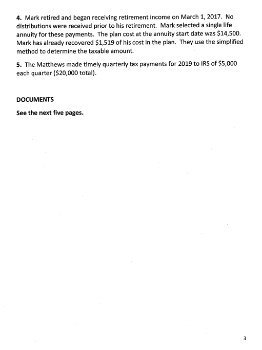 1 of this document. Based on the interview notes and the documents