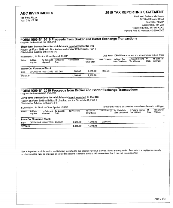 or (deductible loss) $ 9. Taxable social security benefits $ 10. Taxable