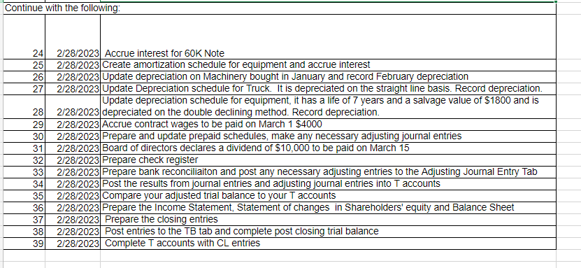  Please help me in creating an Adjusted Journal Entry with the