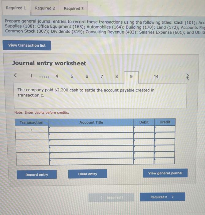 The automobile has a value of $16,200. e. The company purchased $5,800