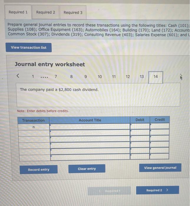 payable created in transaction c. 3. The company purchased $20,300 of new