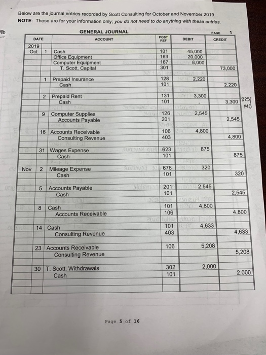 Scott owns and operates a consulting firm called Scott Consulting. The business