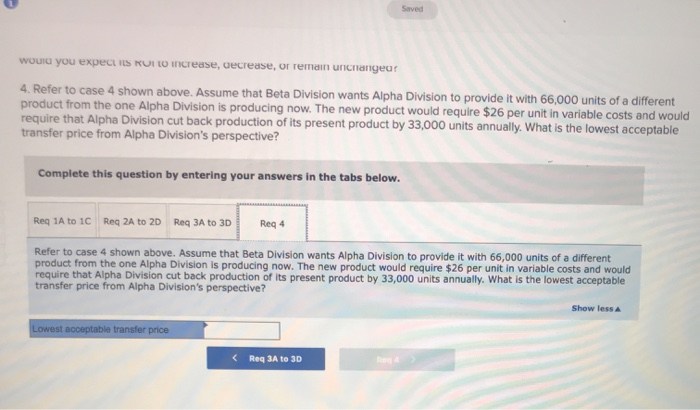 units now being sold to outside customers Selling price per unit to