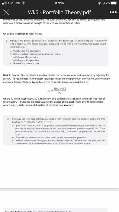  . CMLink @ 95% ... vast uroransures summyay unresolved problems will