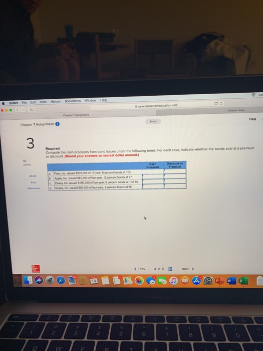  Safari File View History Bookmarks Window Help Chapter 7 Assignment m
