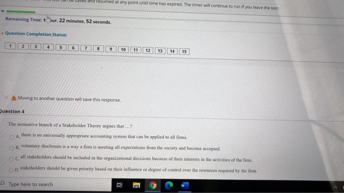 question will save this response Question 2 Accounting theories help us understand