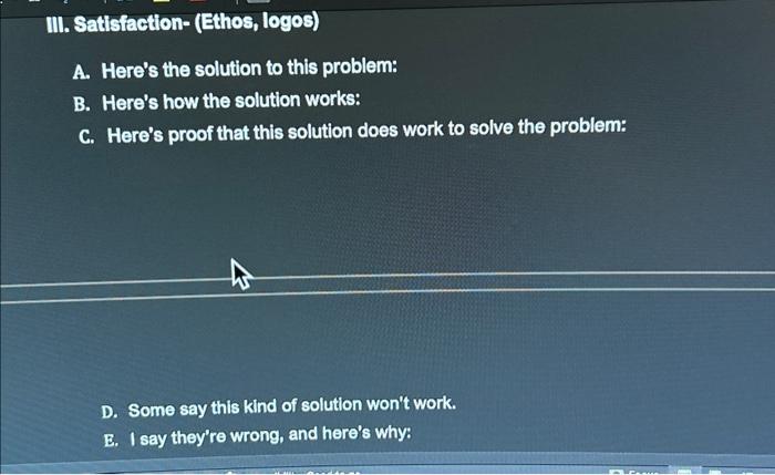 please ask your instructor before you start planning. Use the outline (see