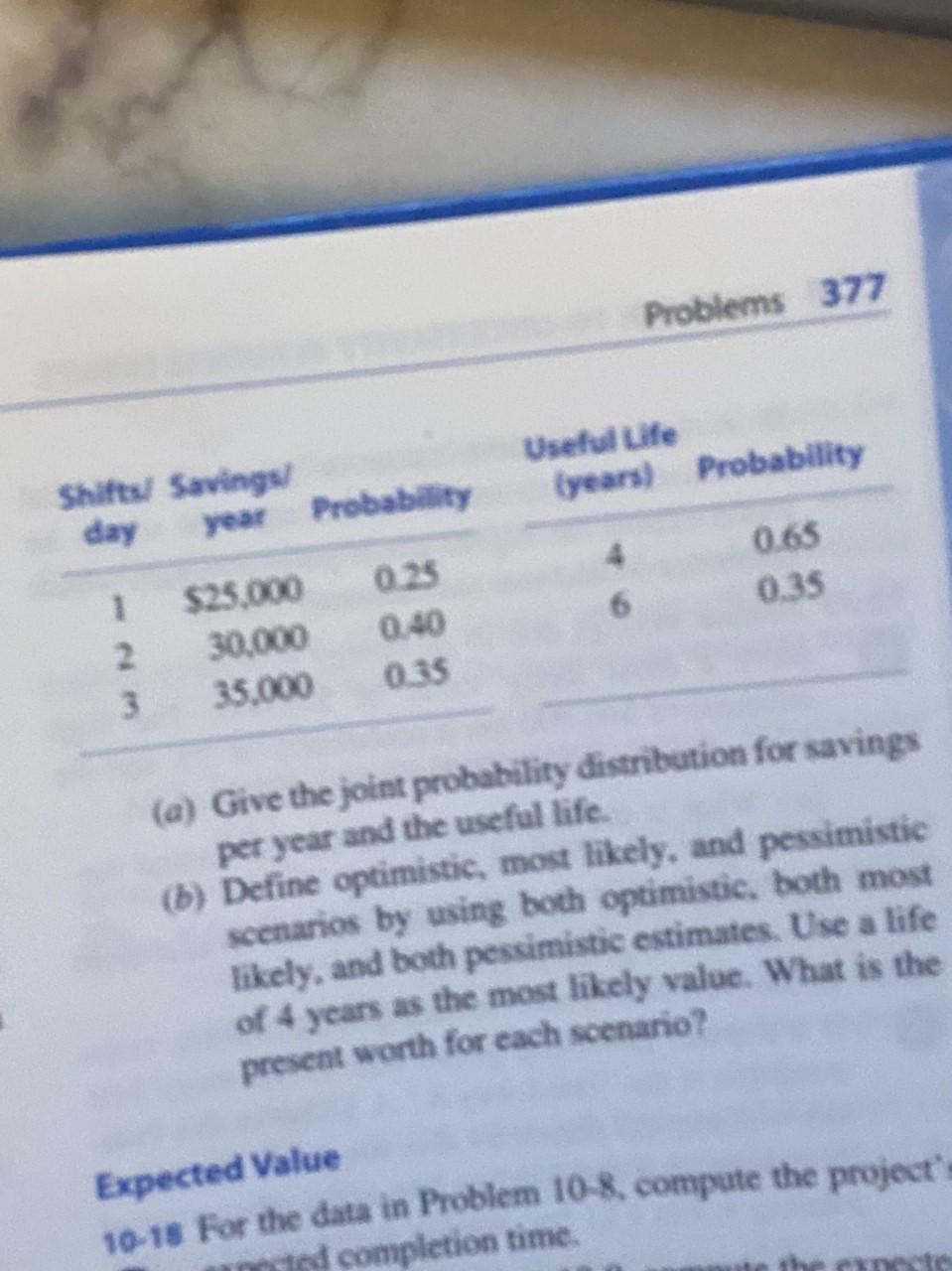 the top. Please answer a) and b) with steps first cost P