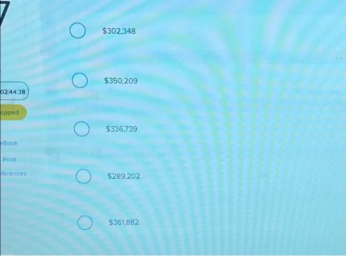 cost of $158 million that will be depreciated straight-line to a zero