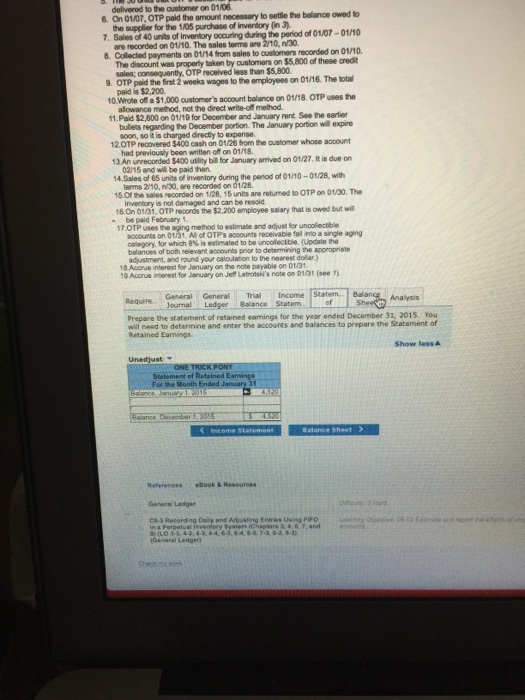 balance at this time. On 01/01, OTP arranges with Jeff to convert