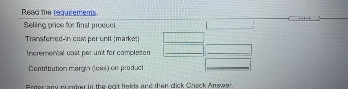 (40) sing the "O" in Contribution (loss) on product et (mark Print