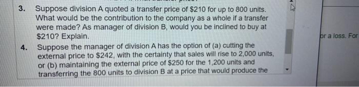 Done edit field Wheely, Inc., has two divisions, A and B, that