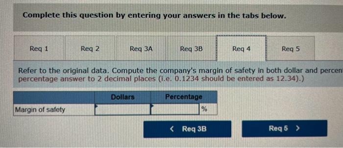 preparing a contribution format income statement at the target sales level. Complete