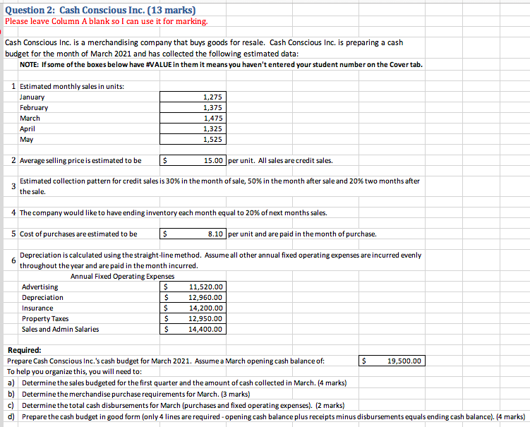  Your help is much appreciated. Thank you tons! Question 2: Cash