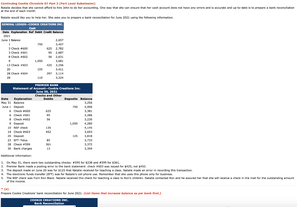 Continuing Cookie Chronicle 07 Part 2 (Part Level Submission) Natalie decides