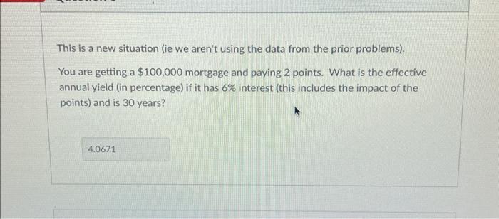 help asap This is a new situation (ie we aren't using the