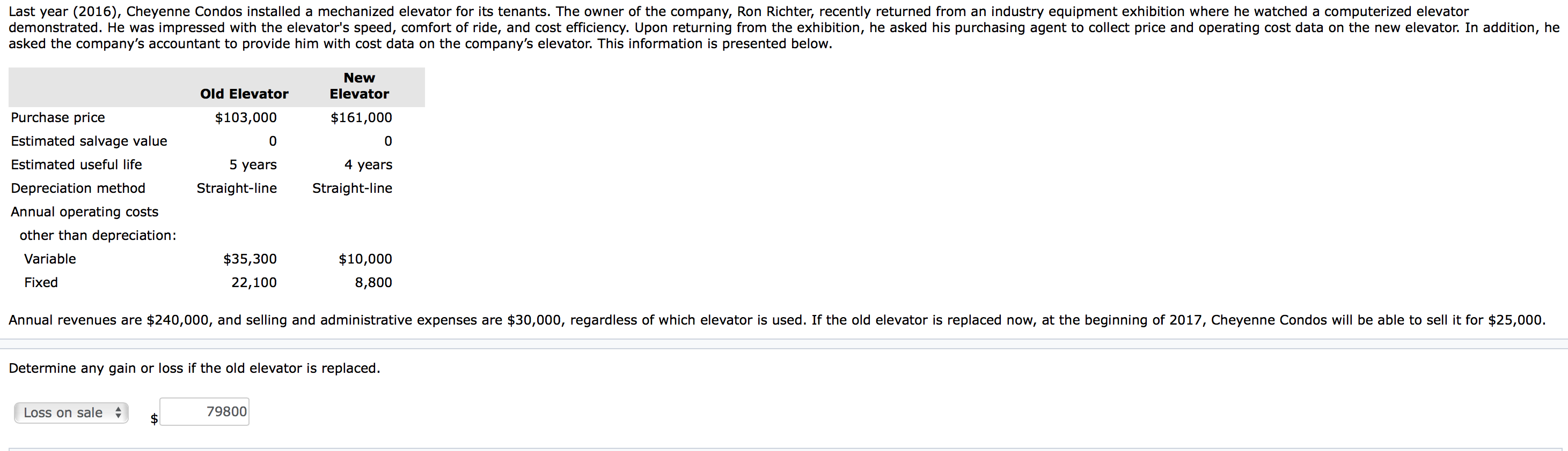Please help me fill these out. The scenario is as follows. Last