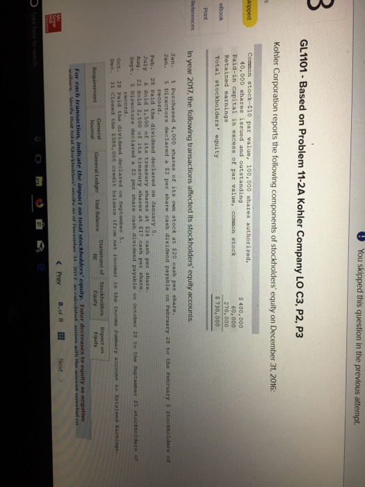  You skipped this question in the previous attempt. GL1101-Based on Problem