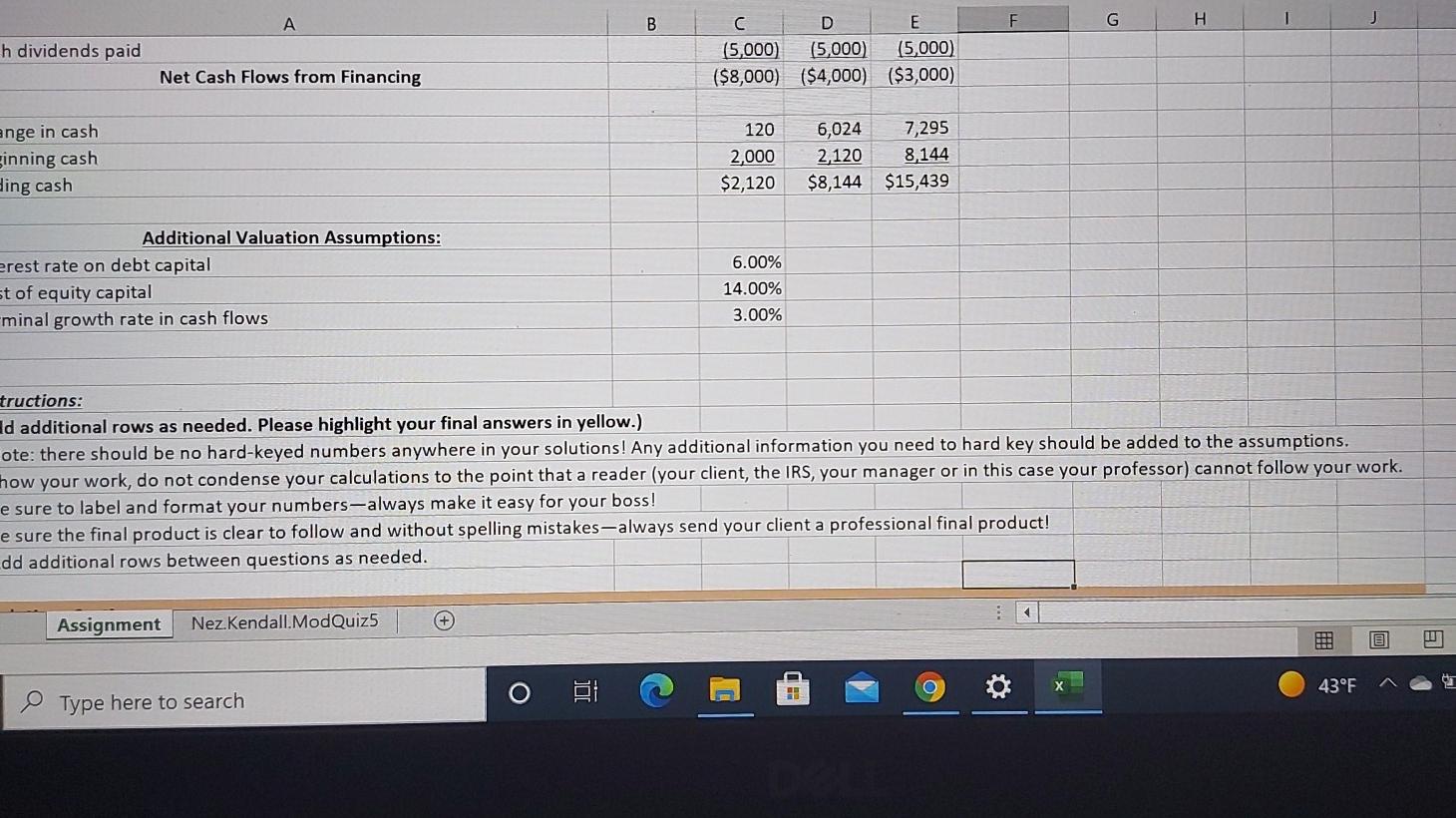 7 Zora Corporation, Inc. Balance Sheet as of December 31 89 9