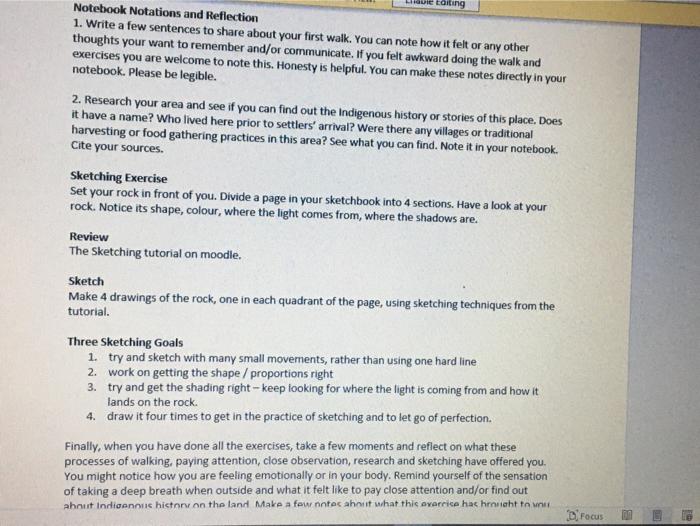 observations over time. Indigenous methodologies encourage us to use close observation of