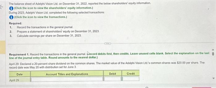  this is the full qs no explanation req Requirement 2. Prepare