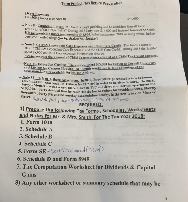 Jerry is an attorney and he is self-employed in his own law