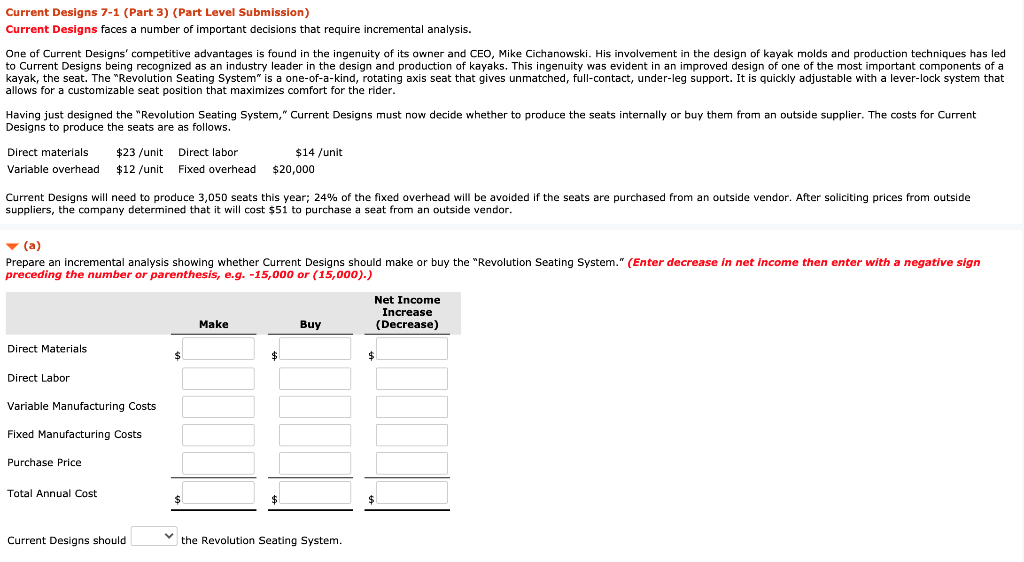 with the solving way please Current Designs 7-1 (Part 3) (Part Level