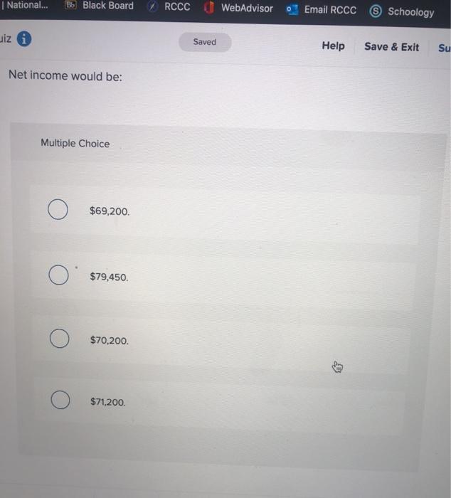 is a listing of some of the balance sheet accounts and all