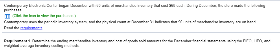 each 50 units @ $ 90 each 30 units @ $ 92