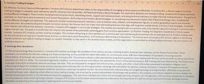 1. Structure of Foreign Fxchange Markists department pars a central role in